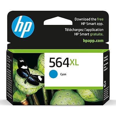 HP 564XL Cyan High Yield Ink Cartridge, Prints Up to 750 Pages (CB323WN#140) Sansujyuku sansujyuku.com