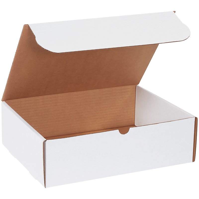 13" x 10" x 4" Literature Mailers, White, 50/Bundle (M13104) image 1