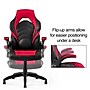 Staples Emerge Vortex Bonded Leather Ergonomic Gaming Chair, Black and Red (51465-CC)~#|#~CEE8EEEF-CC53-48A1-88EF7AFB975877C3_sc7