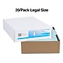 Staples Pressboard Classification Folder, 2-Dividers, 2.5" Expansion, Legal Size, Light Blue, 20/Box~#|#~CEED9527-42EA-4E6F-AB43247E2F331574_sc7
