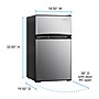 Avanti RA31B3S 18.5" 3.1 Cu. Ft. Refrigerator w/Freezer~#|#~CEEEE098-6F19-4F08-96494CDB521B2838_sc7