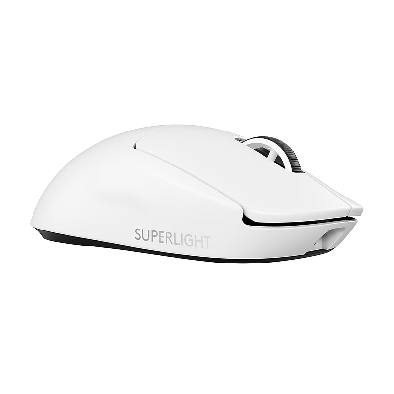 Logitech PRO X Superlight 2 Wireless Optical Gaming Mouse, White (910-006636) image 1