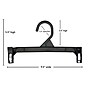 Nahanco 9 1/2" Plastic Skirt/Slack Hanger, Black, 100/Box (H29B)~#|#~CEF2C014-B2CD-49FF-B6F18F1CE9FC55F4_sc7