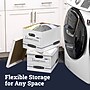 Bankers Box Stor/File Corrugated File Storage Boxes, Lift-Off Lid, Letter/Legal Size, White/Blue, 4/Carton (0070308)~#|#~CEF5992A-23FC-44BF-84B21C75A3A6137A_sc7