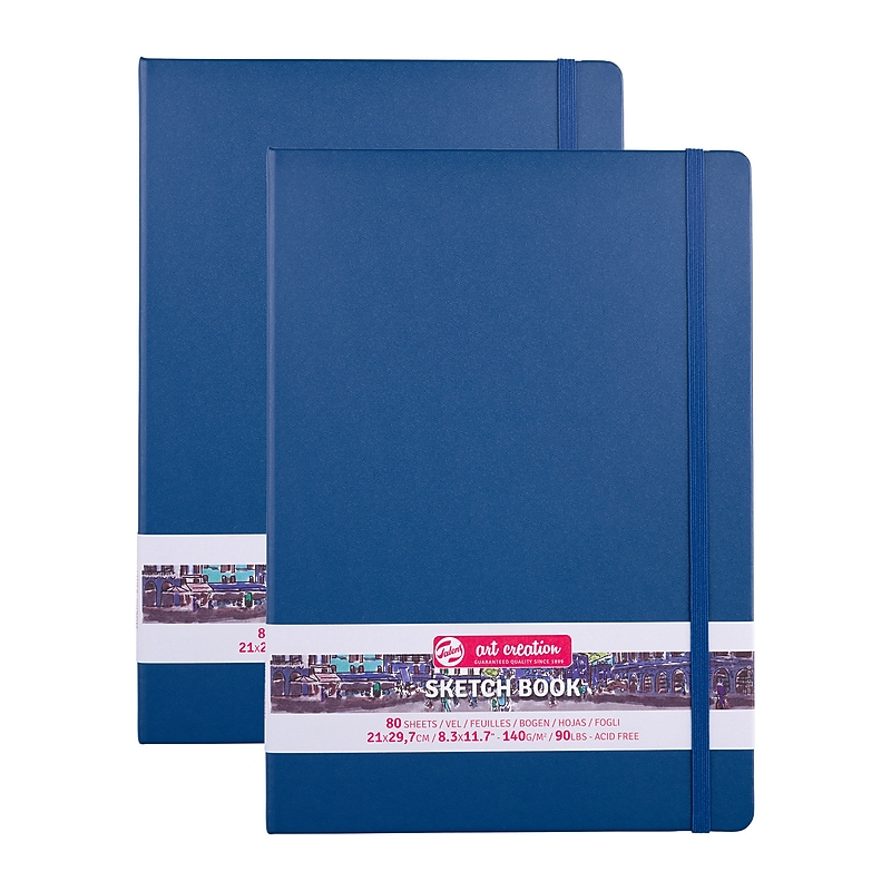 Talens Art Creation 8.3" x 11.7" Sketch Book, 80 Sheets/Book, 2/Bundle (TLN9314233M-2) image 1