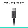 Logitech H390 USB-C Noise Canceling Stereo Headset, UC Certified (981-001575)~#|#~CF004333-0A6B-4B02-A9E66281F293B8DD_sc7