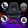 Dormeo Ergonomic Faux Leather Swivel Manager's Chair, Blue (60030-BLU)~#|#~CF052388-3B2A-427E-B0762FD1C7A67E69_sc7