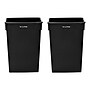Alpine Industries Polypropylene Trash Can, 23 Gallon, Black, 2/Pack (ALP477-BLK-2PK)~#|#~CF06A857-E76C-4712-AA6AC899FFC40A34_sc7