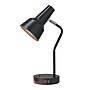 Simple Designs Sleek Essentials LED Desk Lamp, 15.2", with USB Ports, Black (LD1072-BLK)~#|#~CF074BF5-C3ED-4E39-88176579FB914920_sc7