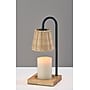 Simplee Adesso Ridgley Candlewarmer 13.25" Halogen Table Lamp, Black (SL1190-01)~#|#~CF0BA81E-79EE-4049-B8455FF14E69653A_sc7