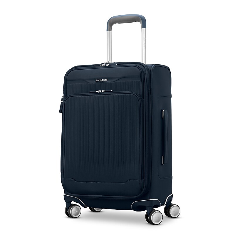 Samsonite Silhouette 18 23" Carry-On Luggage with Spinner Wheels, Deep Navy (153639-D418) image 1