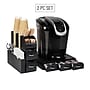 Mind Reader Plastic Coffee Pod Drawer 14 Compartment Condiment Organizer Set, 36 Pod Capacity, Black (CMB02-BLK)~#|#~CF0D9916-73F5-47F8-A356F09C71708EF6_sc7