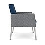 Lesro Mystic Lounge Vinyl Guest Chair, Patriot Plus Blue Ridge/Adler Gray Flannel (ML1101.SSV-02PPBR.03PPBR.04ADGF)~#|#~CF120948-9FC4-42B1-8CBA22941ED1A13C_sc7