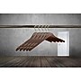 Nahanco 17" Wooden Shirt Hanger, Mahogany, 25/Pack (20317HU)~#|#~CF17A899-114B-4069-8E909FDADAF5741C_sc7