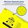 Avery Laser/Inkjet Multipurpose Rectangle Labels, 3" x 5", Neon Yellow, 120/Pack (94213)~#|#~CF183FF0-E7EA-4B14-AD37C26EAF7A08F9_sc7