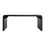 Storied Home Modern Waterfall Edge Mango Wood Coffee Table, Black (EC1721)~#|#~CF19126F-A4F8-415E-95F6725A33849323_sc7