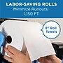 Pacific Blue Ultra Hardwound Paper Towels, 1-Ply, 6 Rolls/Carton (26490)~#|#~F74DC22A-A184-46E5-A5E4C3ADB3E35C5E_sc7