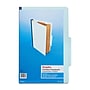 Staples® 60% Recycled Pressboard Classification Folder, 2-Dividers, 1" Expansion, Legal Size, Light Blue, 5/Pack (TR413757-US)~#|#~CF1CA144-374B-4283-92EA558111439AE6_sc7