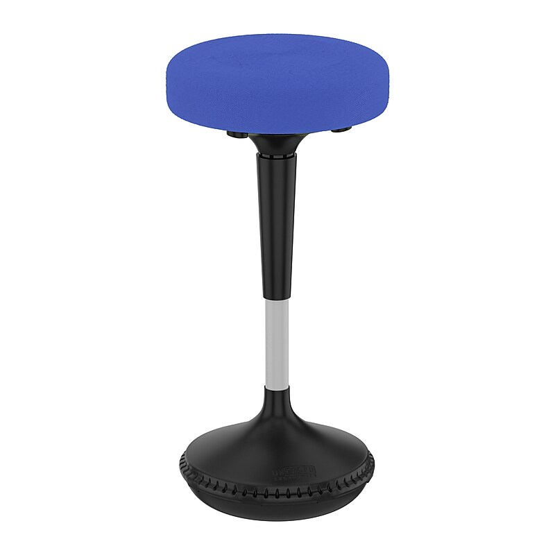 Uncaged Ergonomics Armless Wobble Office Stool, Blue (WSU) image 1