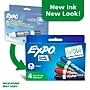 Expo Dry Erase Marker, Chisel Point, Assorted Colors, 4/Pack (80074)~#|#~CF29F7BB-6E73-4F3C-A581DB3EB5B313C7_sc7