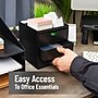 Mind Reader 3-Drawer Plastic Desk Organizer, Black (MINMACH3-BLK)~#|#~CF2BDEEE-535F-44D1-9E801BCFA3433804_sc7
