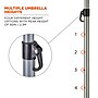 SHAX 6199 Work Umbrella and Stand Kit, Lightweight, (12966)~#|#~CF32F6CB-0001-4566-A56C119B9DA3DC06_sc7
