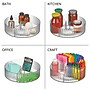 mDesign Plastic Organizer, Clear (24135W) ~#|#~CF34F75C-8664-4610-90604A0A4215135A_sc7