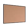 U Brands Cork Bulletin Board, Black Frame, 6' x 4' (2882U00-01)~#|#~CF353805-C60D-4B6A-8F7A8B81E2006E20_sc7
