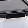 Iris 32.5 Quart Storage Container with Lid, Plastic, Black (585126)~#|#~CF36C6E3-00D7-4D88-8C0154CEA3B75D63_sc7