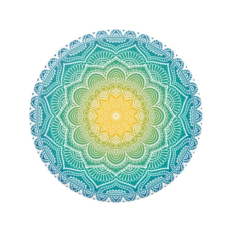 PopSockets PopGrip Universal Cell Phone Grip, Sunshine Mandala (806847) image 1