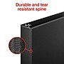 Staples 1 1/2" 3-Ring Non-View Binder, D-Ring, Black (26412-CC)~#|#~CF41EF20-99C3-4560-B33CEAFF4EDA829C_sc7