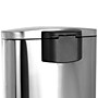 Elama Stainless Steel Indoor Step Trash Can, 13 Gallon, Silver (938121375M)~#|#~CF44ACB8-2DDB-4F11-946CAC3467DD38C8_sc7