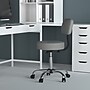 Boss Caressoft Armless Medical Stool with Backrest, Gray (B245-GY)~#|#~CF452CA0-3C71-4B53-B391DD477A4C47A4_sc7