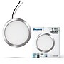 Bulbrite 5" Round 10.3-Watt 3000K LED Flush Mount Light, 850 Lumens, Nickel (773602)~#|#~CF4D5020-931A-4889-87D6292A73DC89E9_sc7