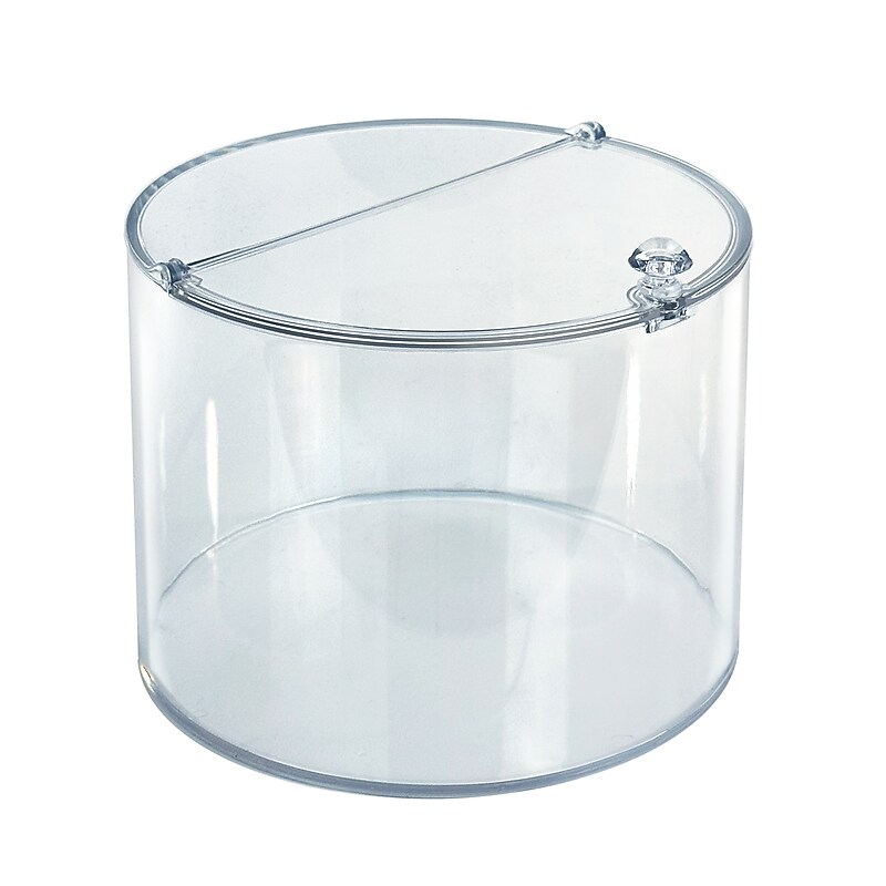 Azar Acrylic Containers, Clear (400429) image 1