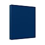 Staples 1 1/2" 3-Ring Non-View Binder, Navy (ST26580-CC)~#|#~CF566AB1-3774-45C7-ABFF2DB335332996_sc7