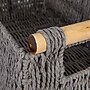 Household Essentials Decorative Woven Baskets, Grey, 3/Set (HE1102)~#|#~CF63DB6B-41A1-431D-81F4CAD0A8042A71_sc7