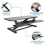 Mount-It! 36"W Manual Adjustable Standing Desk Converter, Black (MI-8050)~#|#~CF6748CF-AB43-4175-880C739AD0F24803_sc7