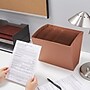 Staples Letha-Tone Reinforced Accordion File, Alphabetical Index, 21-Pocket, Letter Size, Brown (ST119099)~#|#~CF6804E3-114D-4C0B-8006816942E32873_sc7