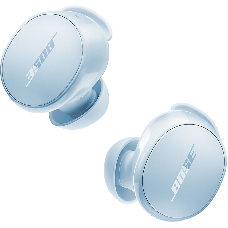 Bose QuietComfort Wireless Noise Cancelling Earbuds , Bluetooth, Ice Blue (888507 0700) image 1