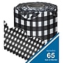 Carson Dellosa Education Rolled Scalloped Borders, 3" x 65', Black Gingham, 3/Bundle (CD-108507-3)~#|#~CF68ACA5-C51B-4949-A1E37FEA5A7380E2_sc7