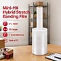 Staples Mini‑HX Hybrid Stretch Banding Film, 5” x 1000’, 55 Gauge, Clear Wrap with 1” Extended Core — Pack of 12~#|#~CF692F57-4587-4349-93EE7655660B33F2_sc7