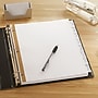 Staples Big Tab Insertable Dividers, 8-Tab – Clear Paper Binder Dividers for Easy Organization~#|#~CF6B72B7-23D2-4513-AC5AA40391818B4B_sc7