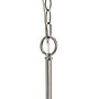 Lalia Home 3-Light 15" Classic Clear Glass and Metal Hanging LED Pendant Chandelier, Brushed Nickel (LHP-3012-BN)~#|#~CF72200F-175B-4ECF-AB6ED277FC986637_sc7