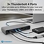 Plugable Thunderbolt 4 & USB4 HDMI Docking Station, 96W, Silver/Black (TBT4-UDX1)~#|#~CF772E84-A83A-4ACC-8A18C80F58460821_sc7