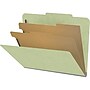 Medical Arts Press Pressboard Classification Folder, 2 Dividers, 2" Expansion, Letter Size, Peridot Green, 10/Box~#|#~CF77694F-D8F2-4D75-BCFBF5673D9BA42A_sc7
