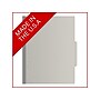 Medical Arts Press Pressboard Classification Folder, 2-Dividers, 2" Expansion, Letter Size, Gray, 10/Box (DV-T42-26-3GRY-PKT)~#|#~CF794B08-6590-4157-AD9CA0E7E55455F6_sc7