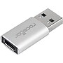 Rocstor USB-A to USB-C Adapter, Male to Female, Gray (Y10A207-A1)~#|#~CF79EDF8-00F9-47F2-931DB7B1A9790E46_sc7