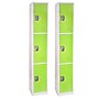 AdirOffice 72'' 3-Tier Green Storage Locker, 2/Pack (629-203-GRN-2PK)~#|#~CF7C1758-C670-41B2-A5BF55C08E5CBFD5_sc7