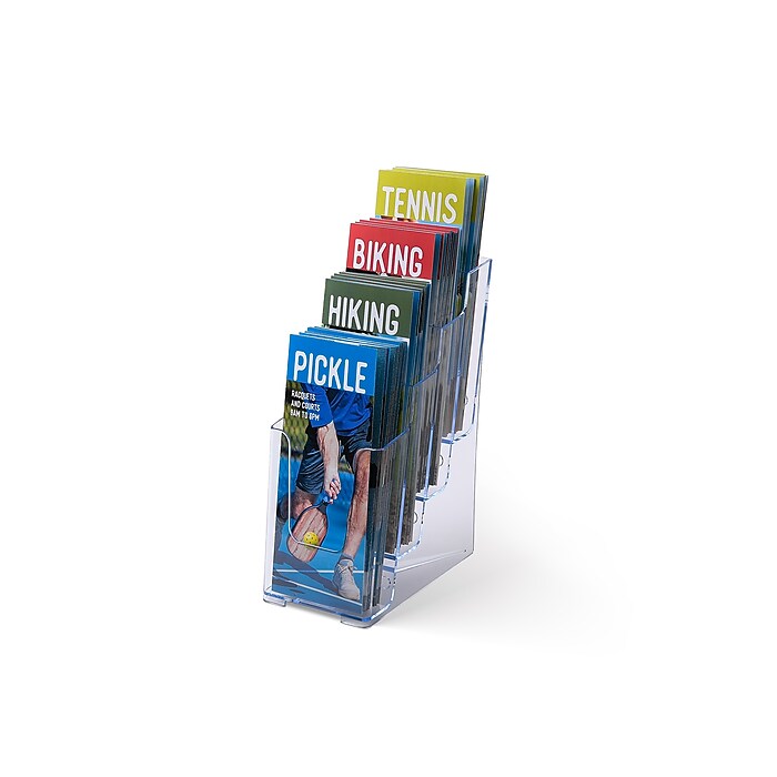 Staples Literature Holder, 4.25